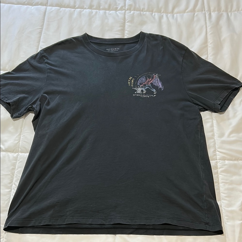 All Saints Heavy Metal Graphic Tee
